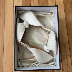 Badgley Mischka White Heels